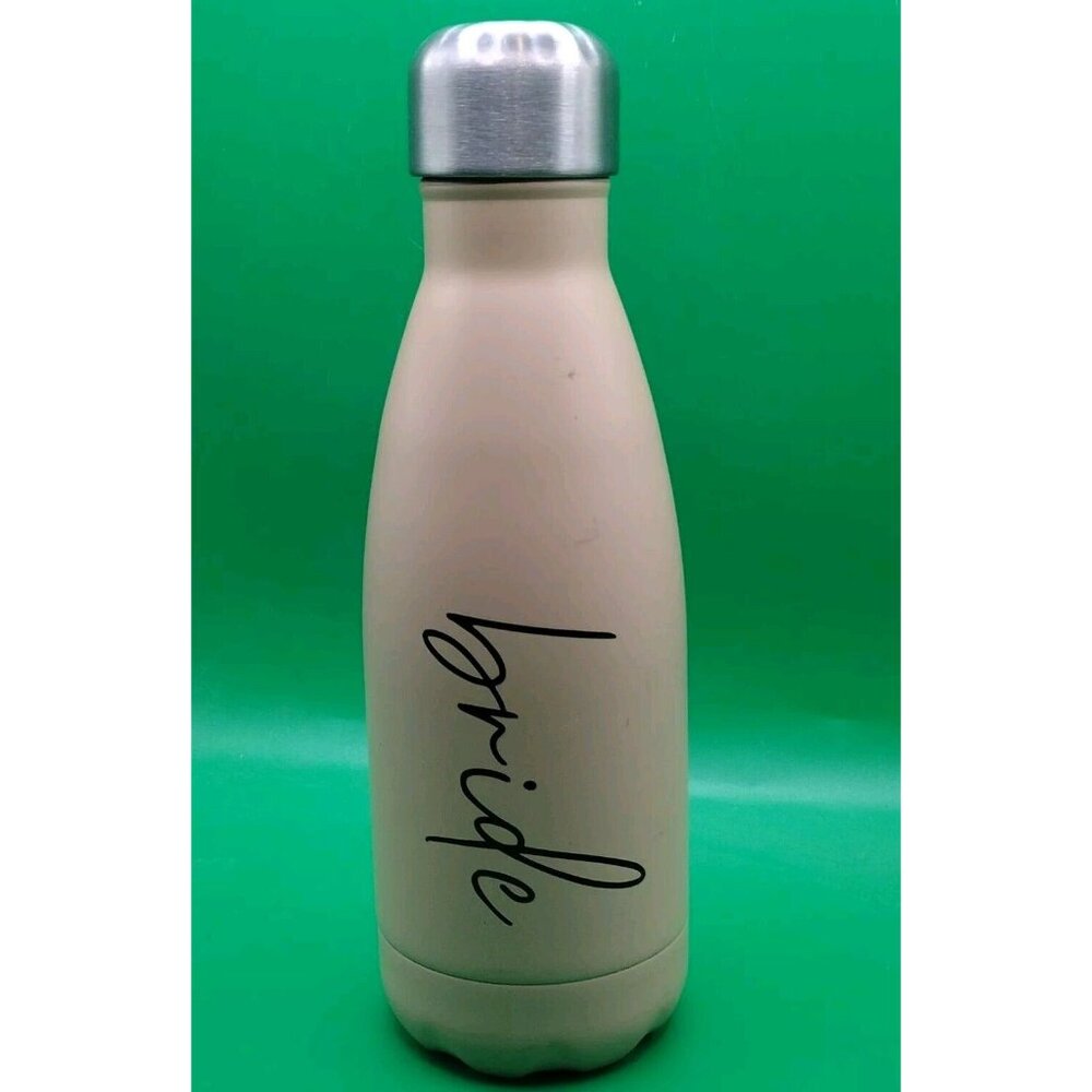 The Ring Boxes Stainless Steel Water Bottle Bride (Peach Or Tan)